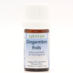 Flacon d'Huile essentielle de Gingembre frais