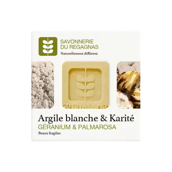 Savon Apaisant Argile Blanche et Karité